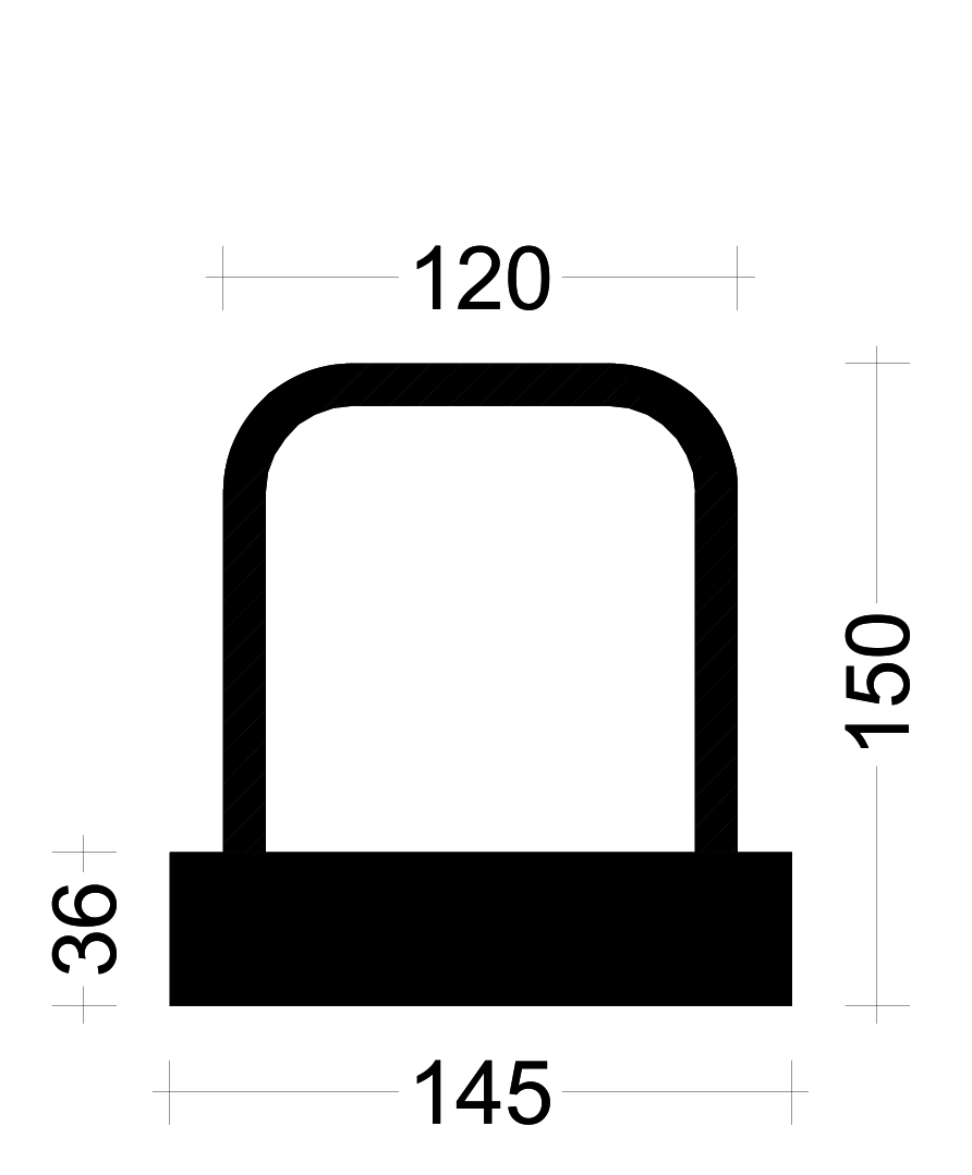 Zbrojenie odginane PLEXUS 145/120 fi=10/15 Zbrojenie odginane PLEXUS 145/120 fi=10/15