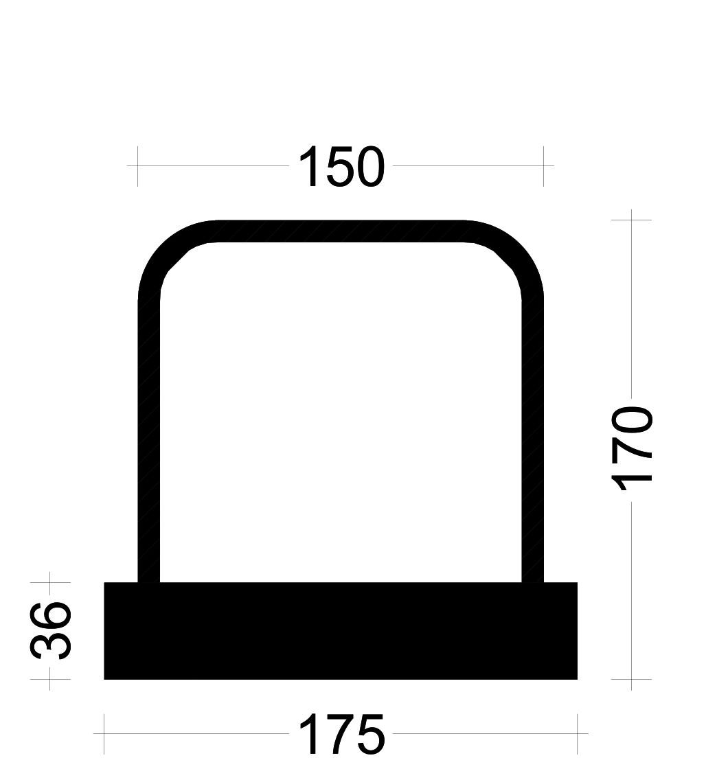 Zbrojenie odginane PLEXUS 175/150 fi=12/15 Zbrojenie odginane PLEXUS 175/150 fi=12/15